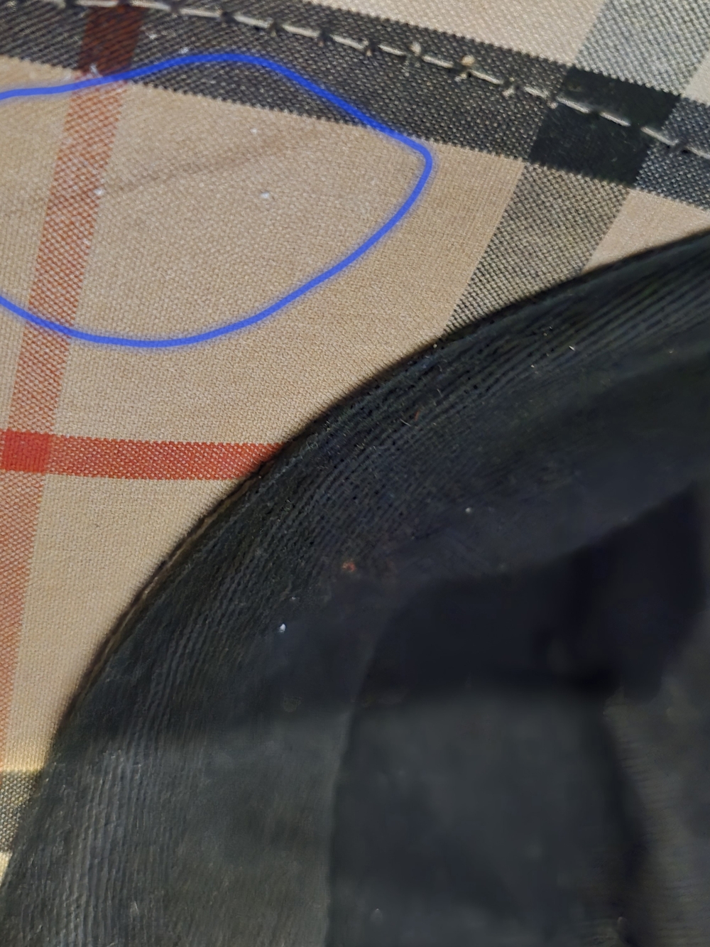 Burberry Beige Nova Check TB Monogram Archive Baseball Cap - Picture 16 of 16